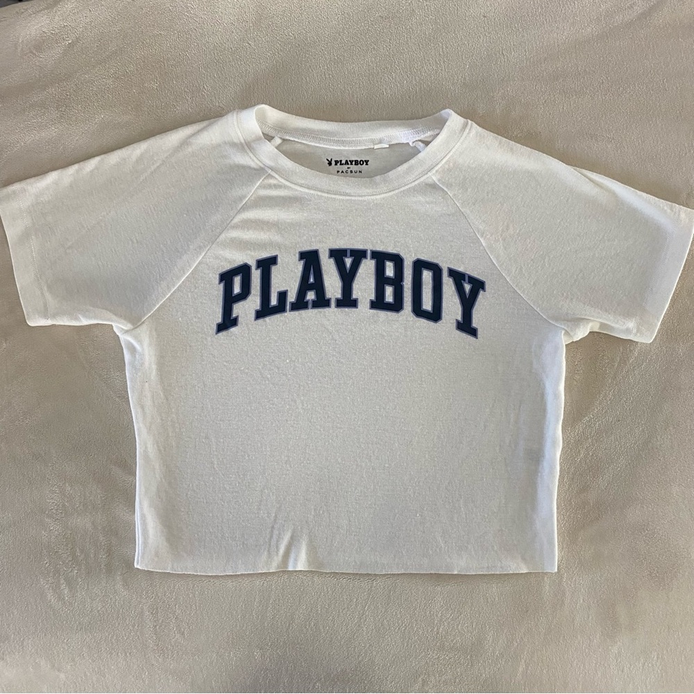 Playboy Baby Tee Size Small